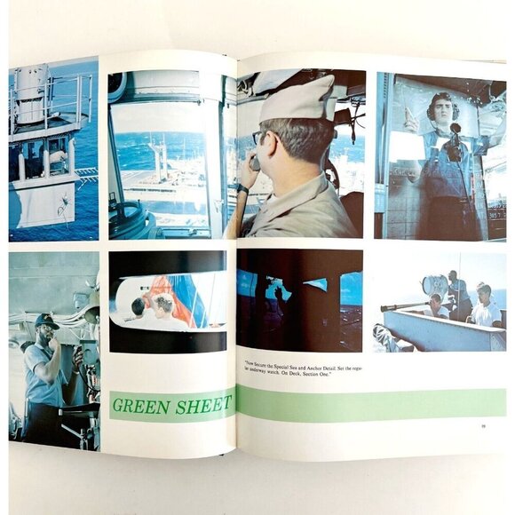 United States Ship America CV-66 1980-81 XL Military Navy HC 1st Edition WHBS - Picture 4 of 7